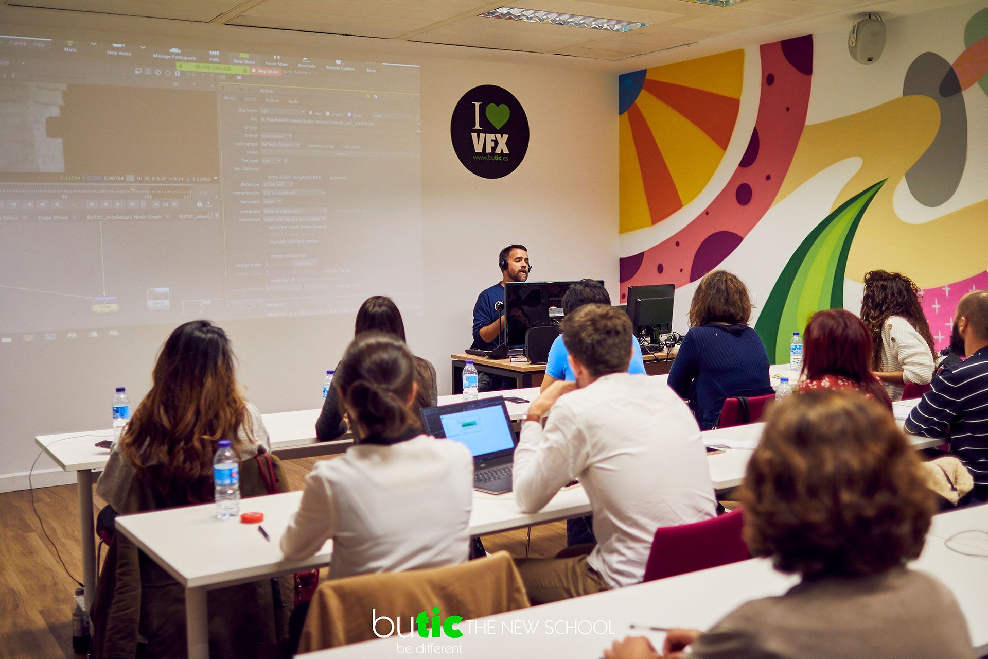 butic Workshop Nacho Thomas con Nuke