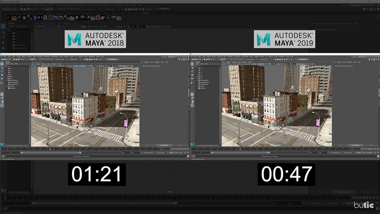 Autodesk Maya 2019 - Faster Maya