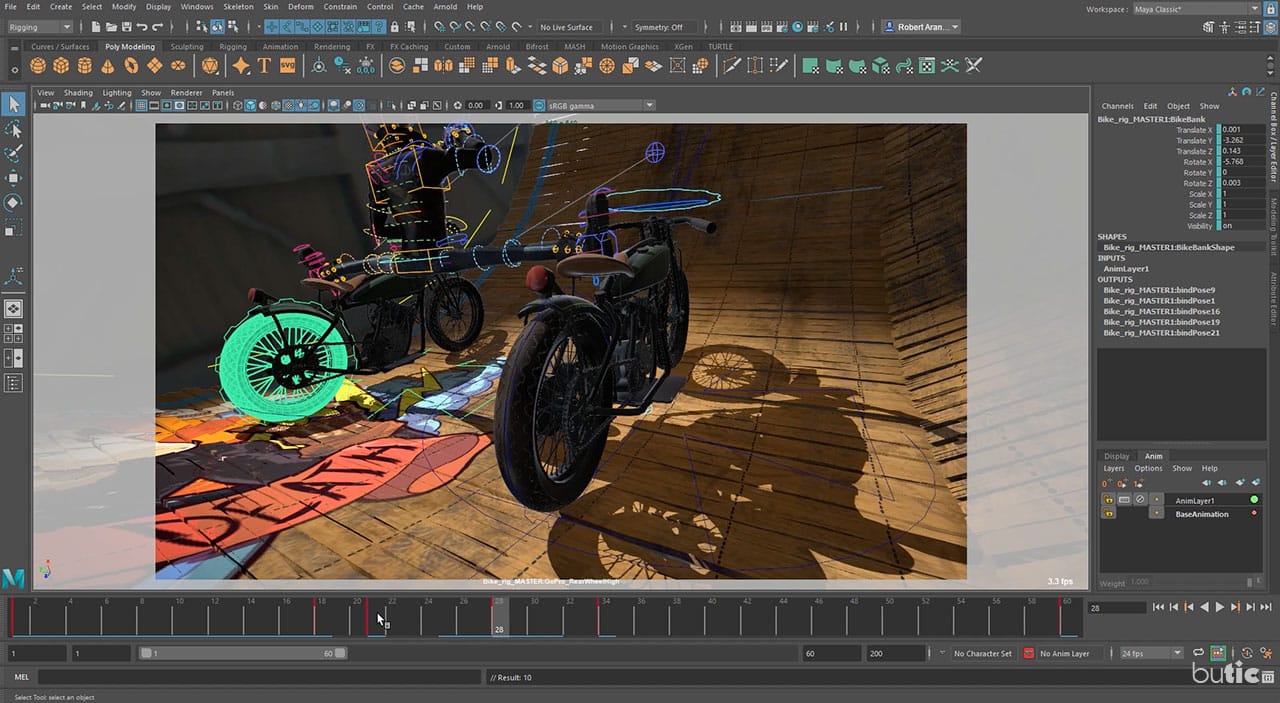 Autodesk Maya 2019 - Cached Playback - Re-Caching only changed frames
