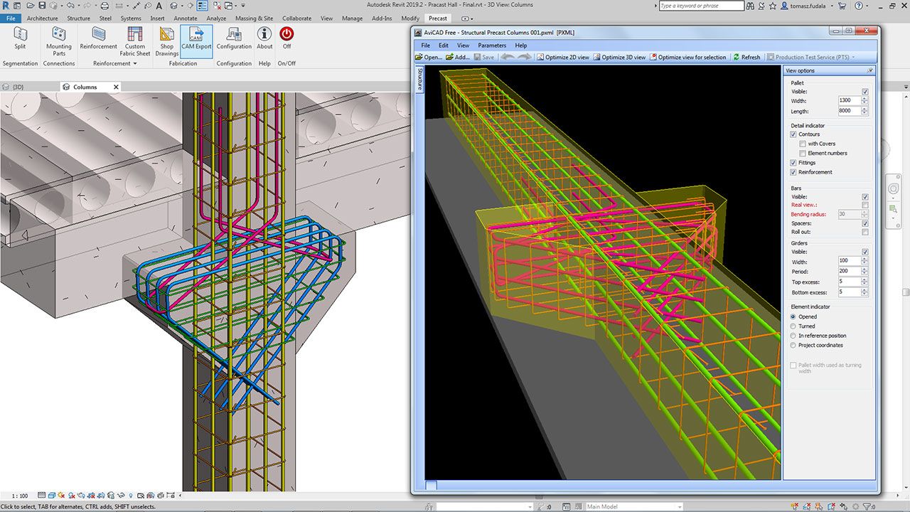 Autodesk Revit 2019.2 - Cam export