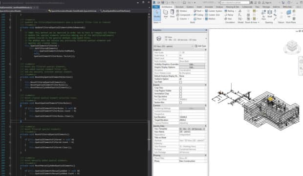 Workshop oficial de Autodesk en desarrollo sobre la API de Revit con C# para NO programadores