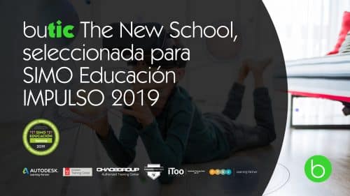 butic The New School seleccionada para SIMO Educación IMPULSO 2019