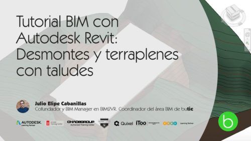 Tutorial BIM con Autodesk Revit: Desmontes y terraplenes con taludes