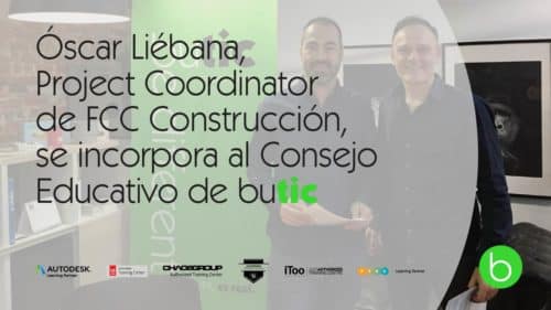 Óscar Liébana, Project Coordinator de FCC Construcción, se incorpora al Consejo Educativo de butic