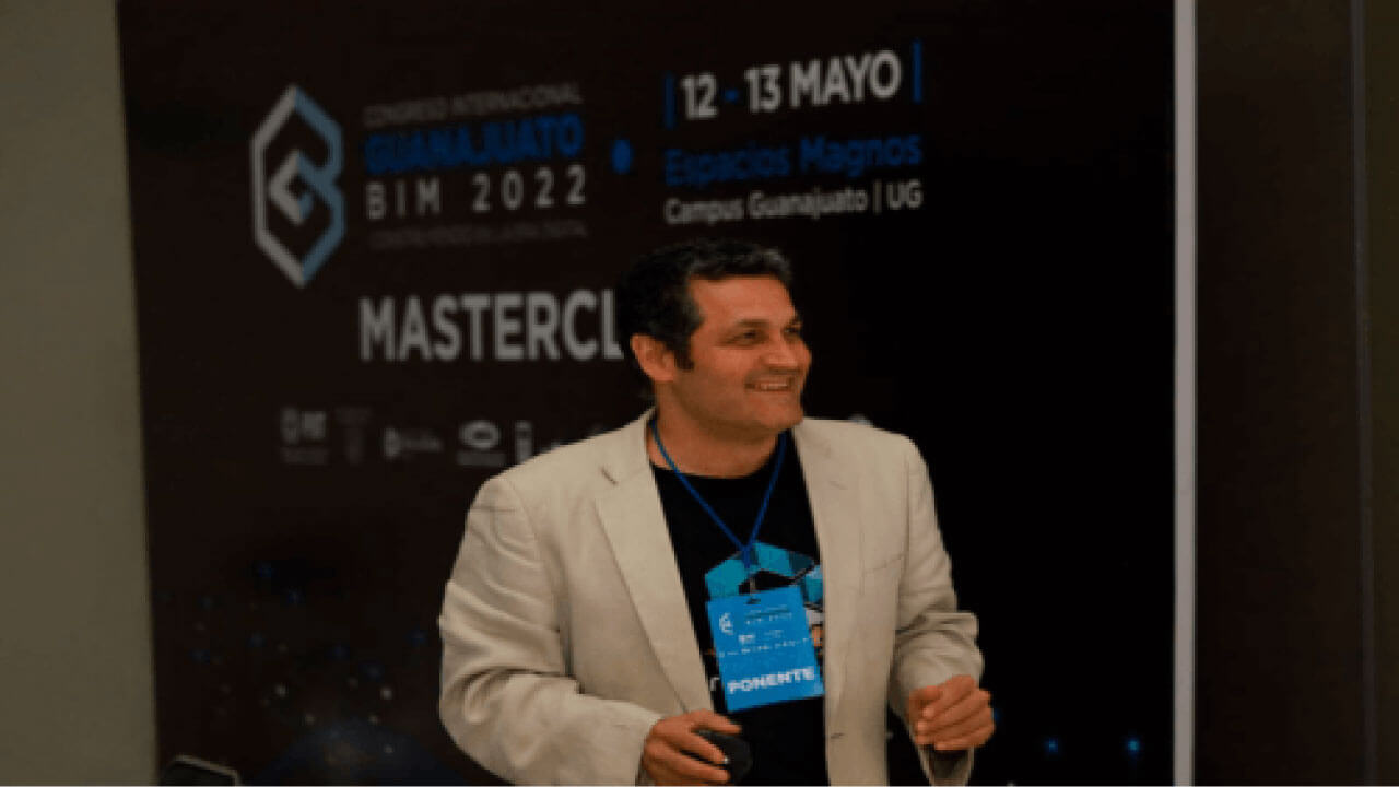 David Barco Moreno como ponente en el Congreso BIM de Guanajuato en México