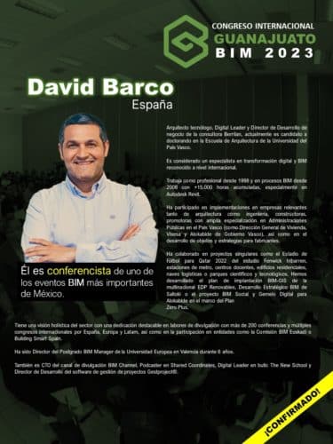 David Barco en Guanajuato BIM 2023