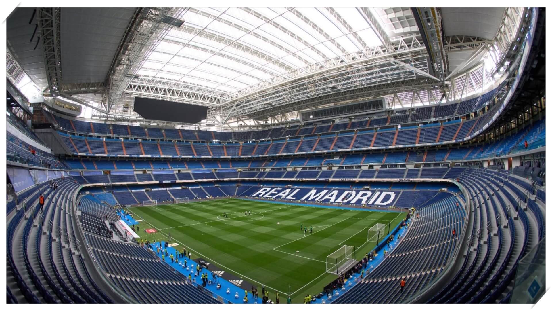 Estructura del nuevo Santiago Bernabéu 2023