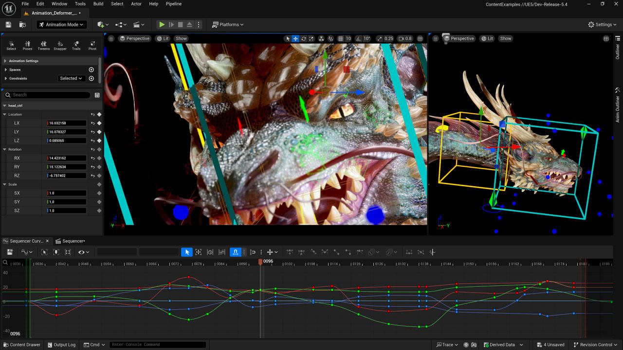 Unreal-engine-5-4-animacion