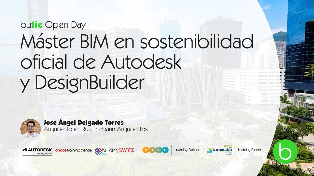  Máster BIM sostenibilidad oficial Autodesk y DesignBuilder