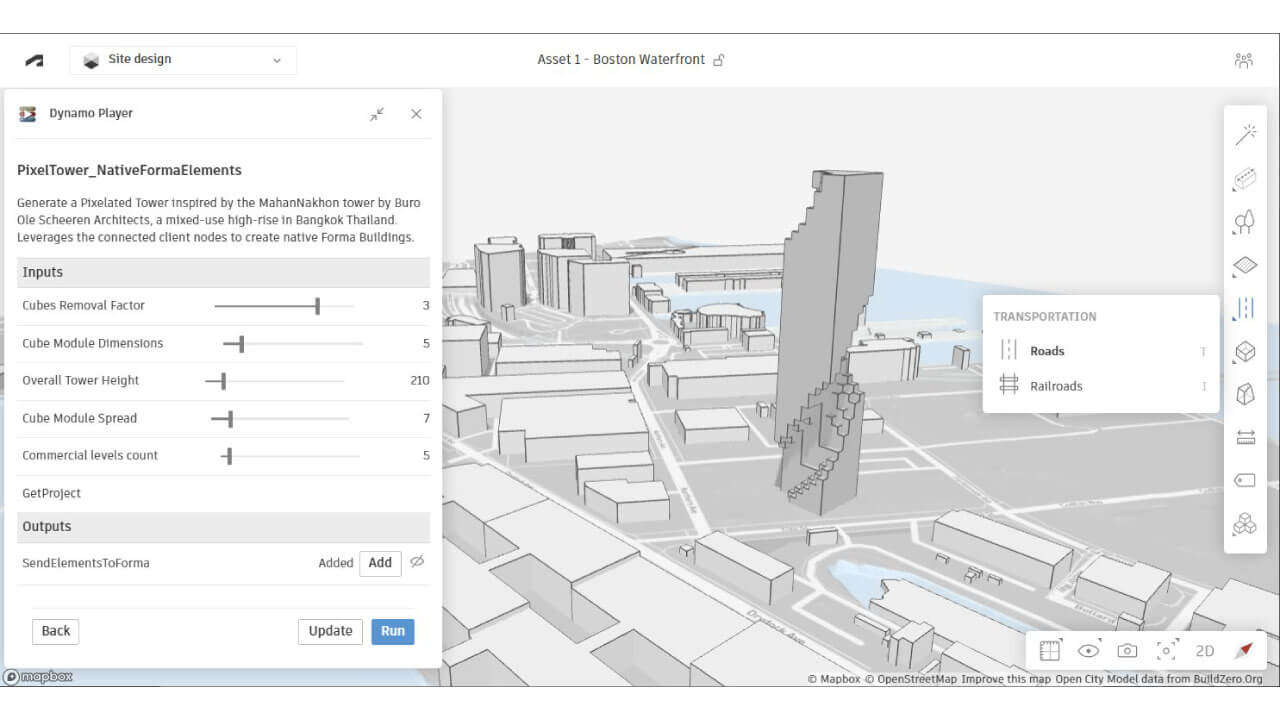 Dynamo Autodesk Forma 2024