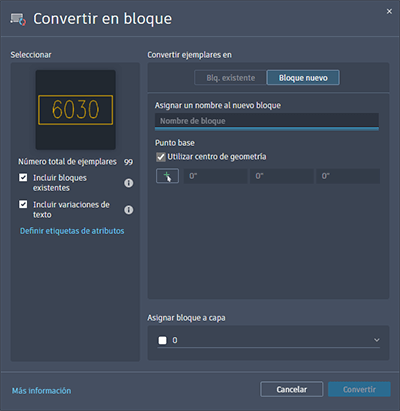 Autodesk AutoCAD 2026 convertir bloque
