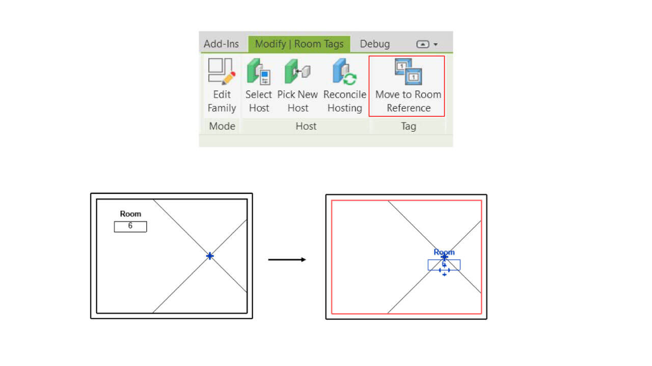 Novedades de Autodesk Revit 2026 etiqueta de habitación