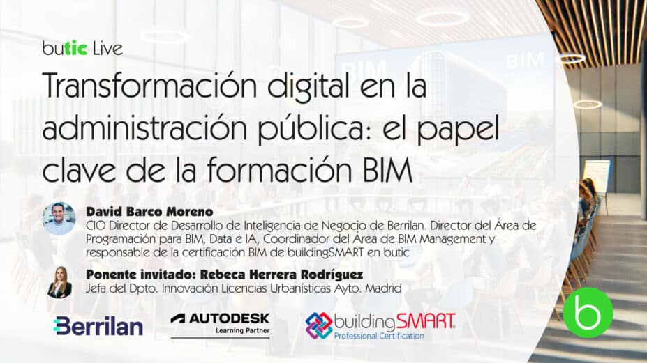 Transformación digital en la administración pública: el papel clave de la formación BIM