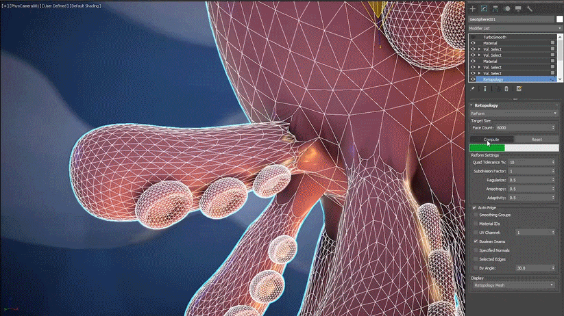 Novedades de Autodesk 3ds Max retopología Low Poly