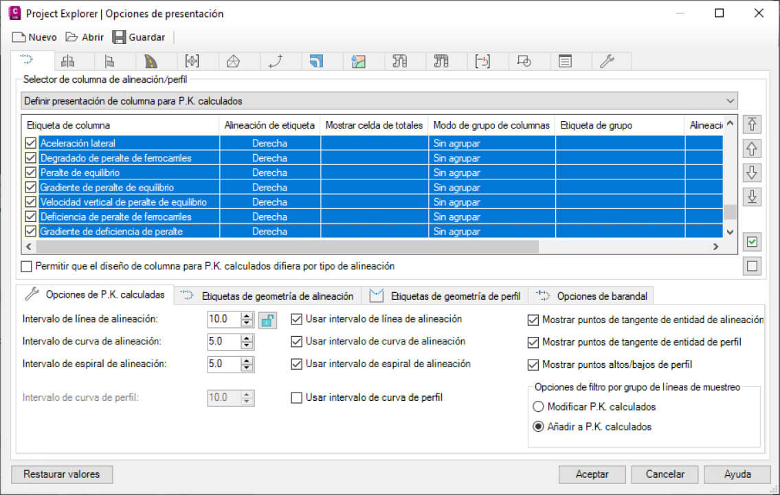 Novedades de Autodesk Civil 3D 2026 Project Explorer
