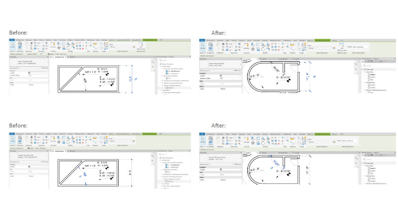 Novedades de Autodesk Revit 2026 funcionalidades de la dimensión