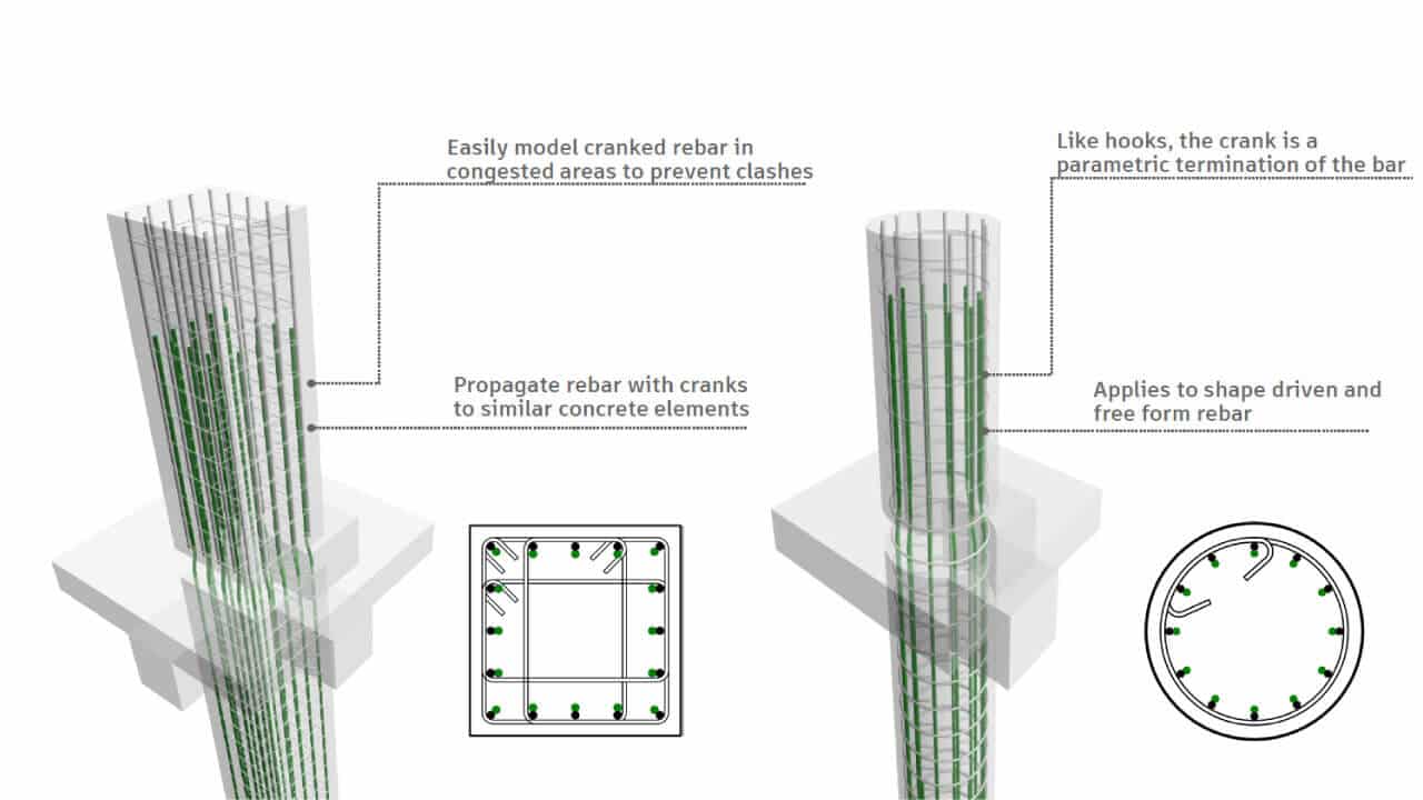 Novedades de Autodesk Revit 2026 parámetro de barras de refuerzo