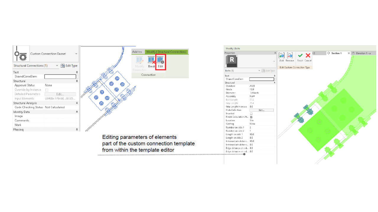 Novedades de Autodesk Revit 2026 parámetros de conexión personalizados