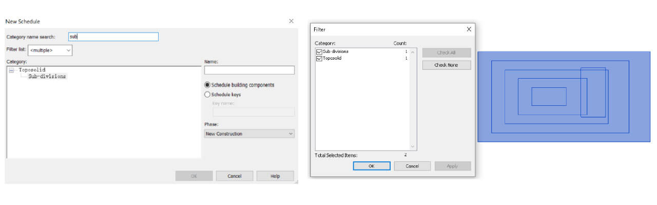 Novedades de Autodesk Revit 2026 subcategoría de toposólidos