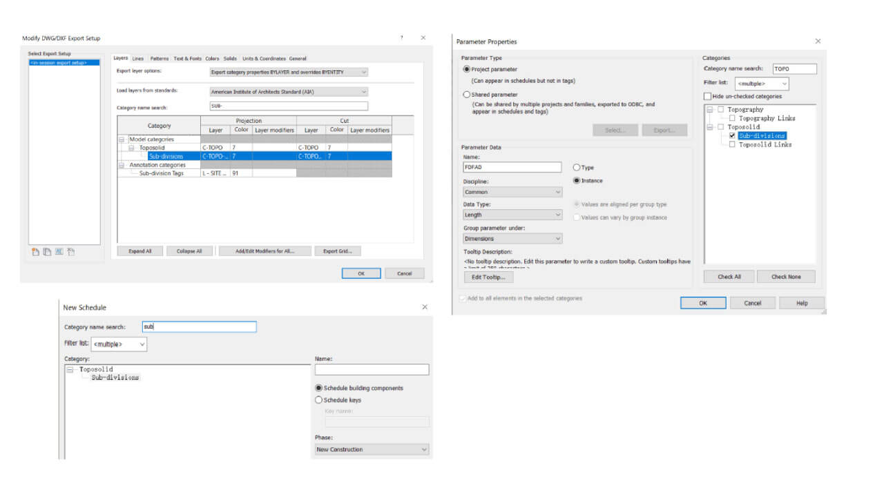Novedades de Autodesk Revit 2026 subcategoría de toposólidos