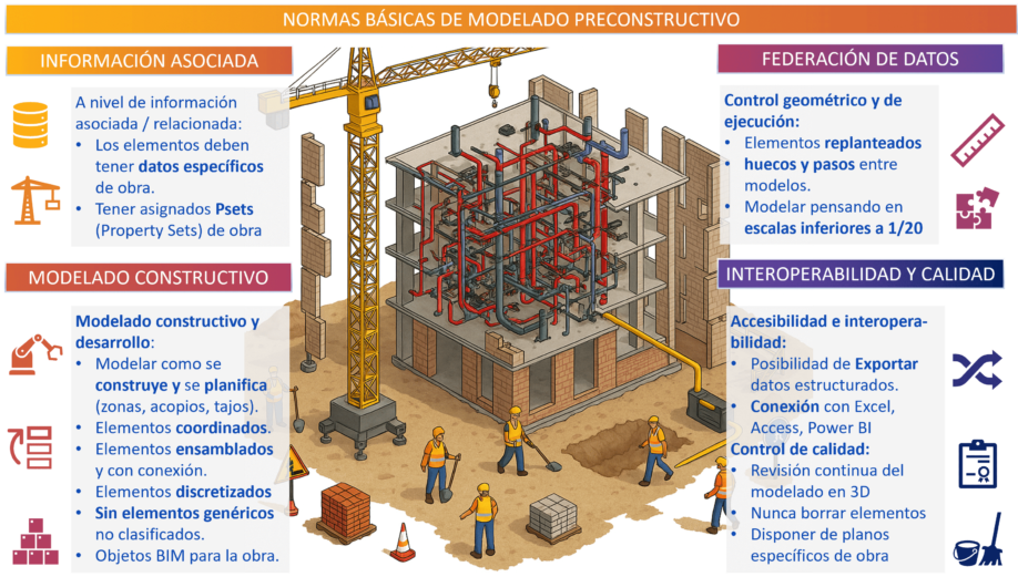 USOS BIM 5D, control de costes, mediciones y ejecución en obra según la metodología BIM
