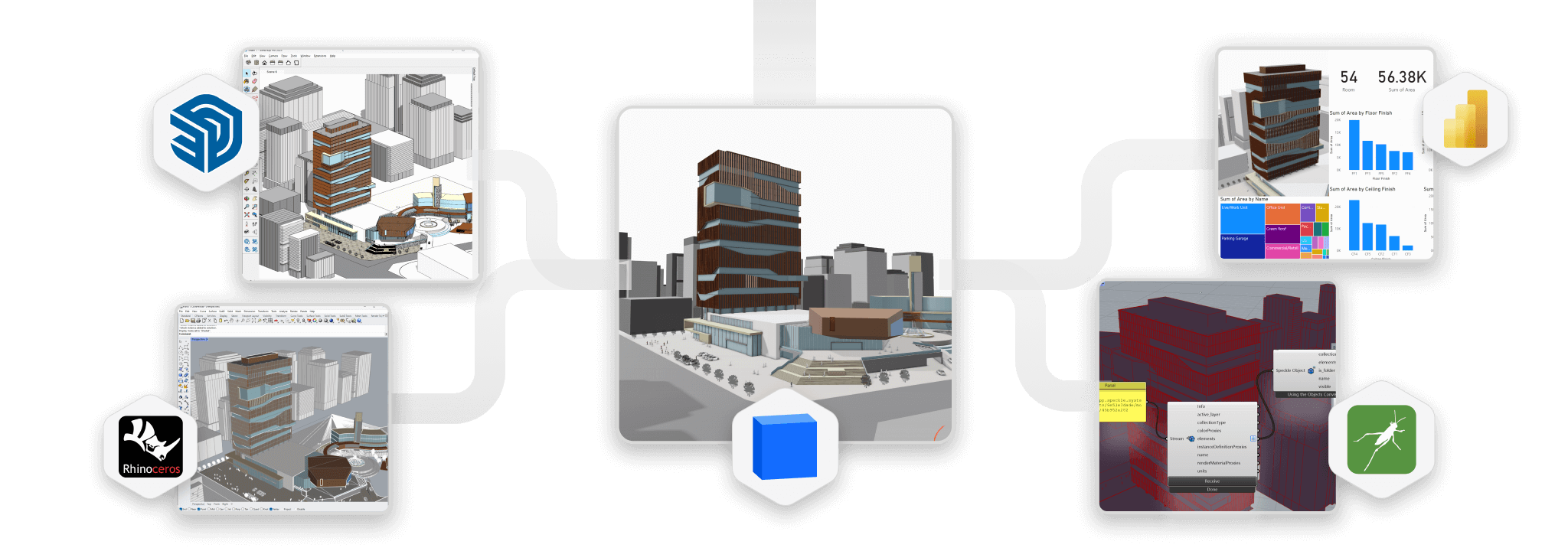 Speckle Connecting Tools