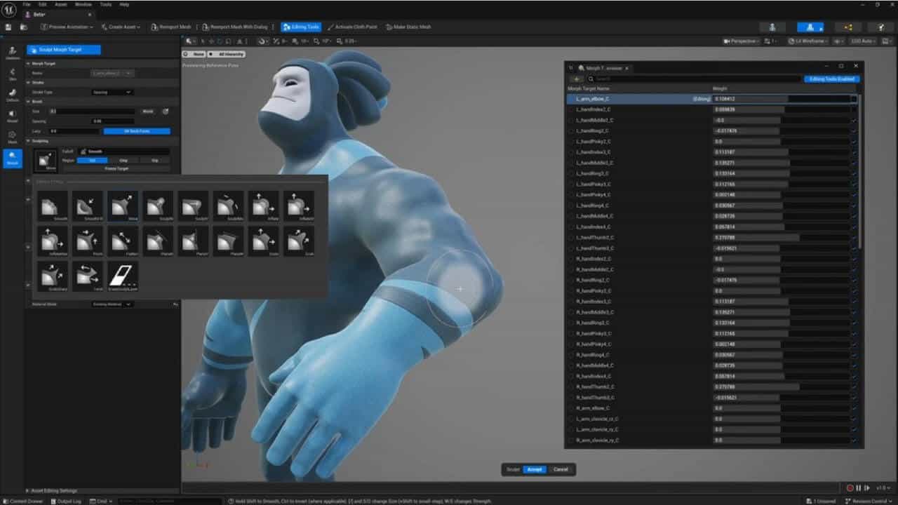 rigging unreal engine 5.7