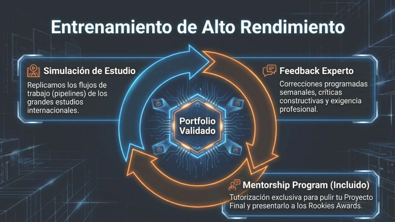 portfolio de alta cualificación profesional del MBVRIA
