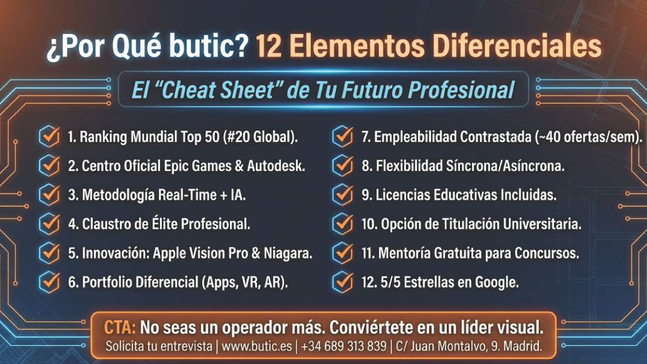 razones del porqué estudiar el MBVRIA en butic