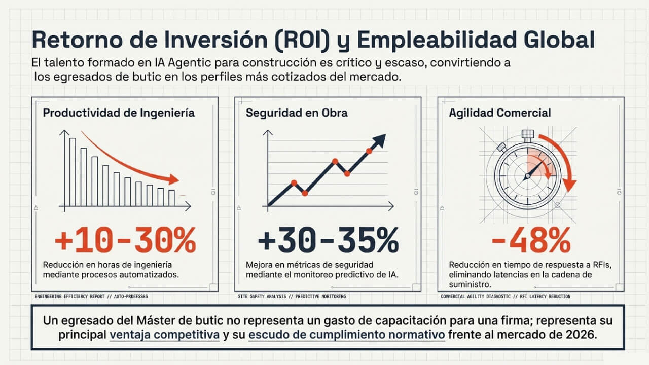 ROI empleabilidad AECO