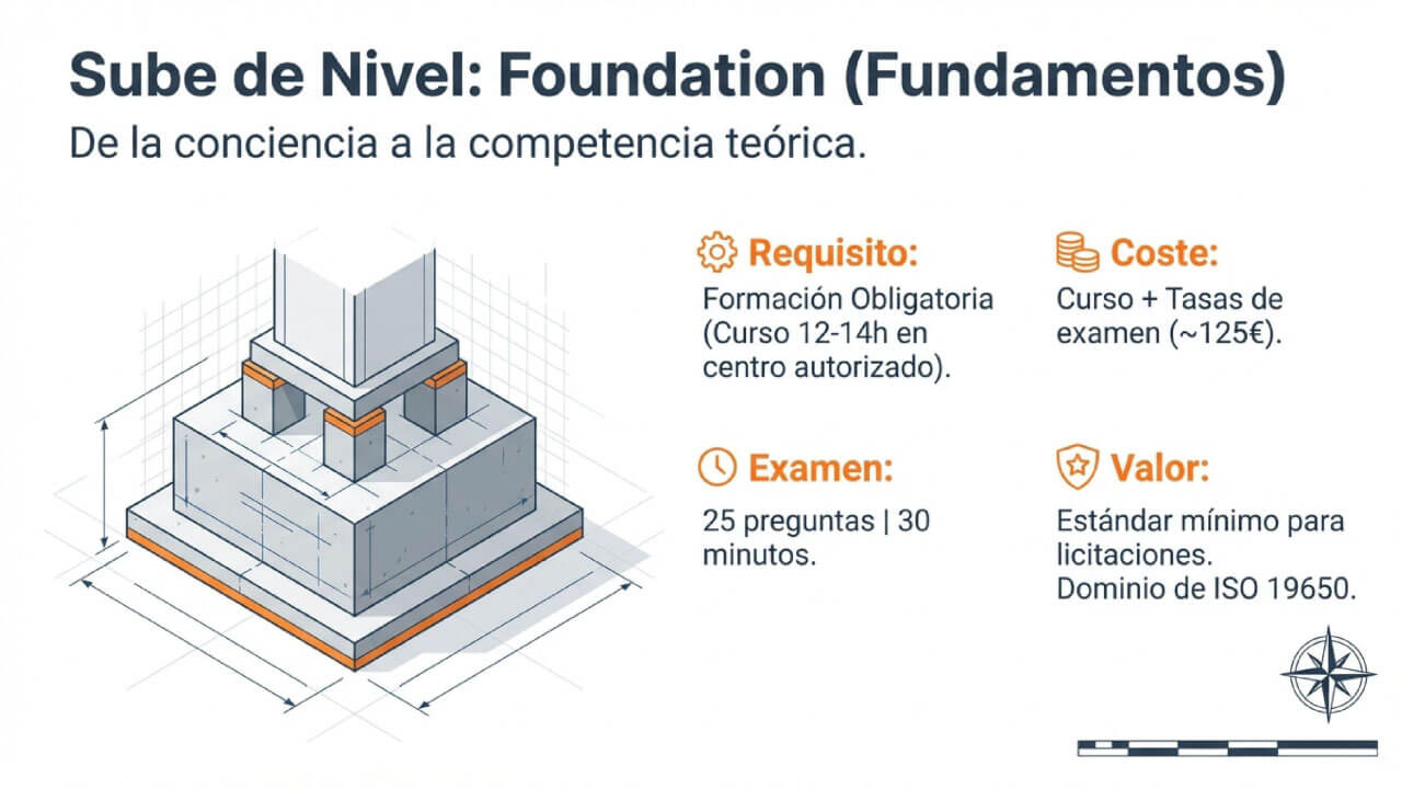 certificación nivel Foundation de buildingSMART