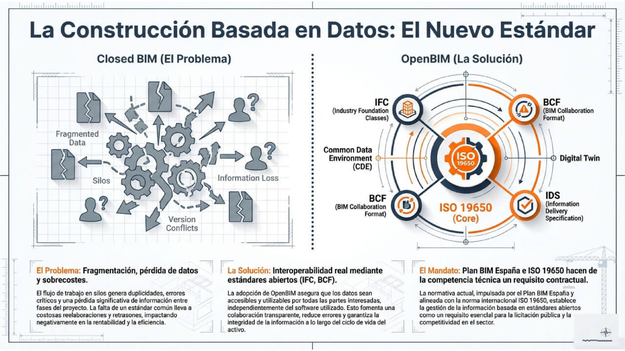 construcción basada en datos nuevo estándar