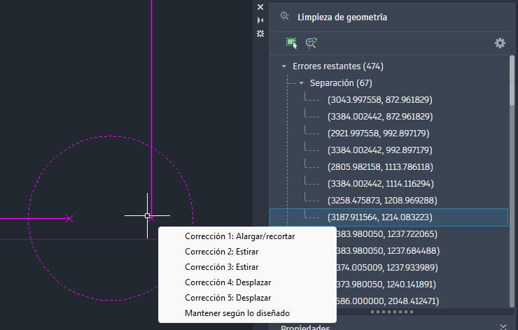 limpieza de geometría AutoCAD 2027 limpieza de geometría AutoCAD 2027