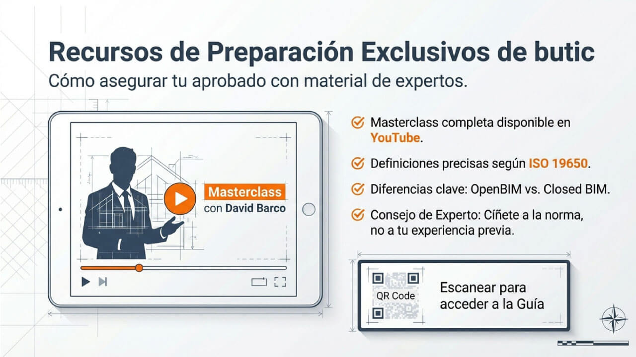 recursos para la preparación de la certificación de buildingSMART