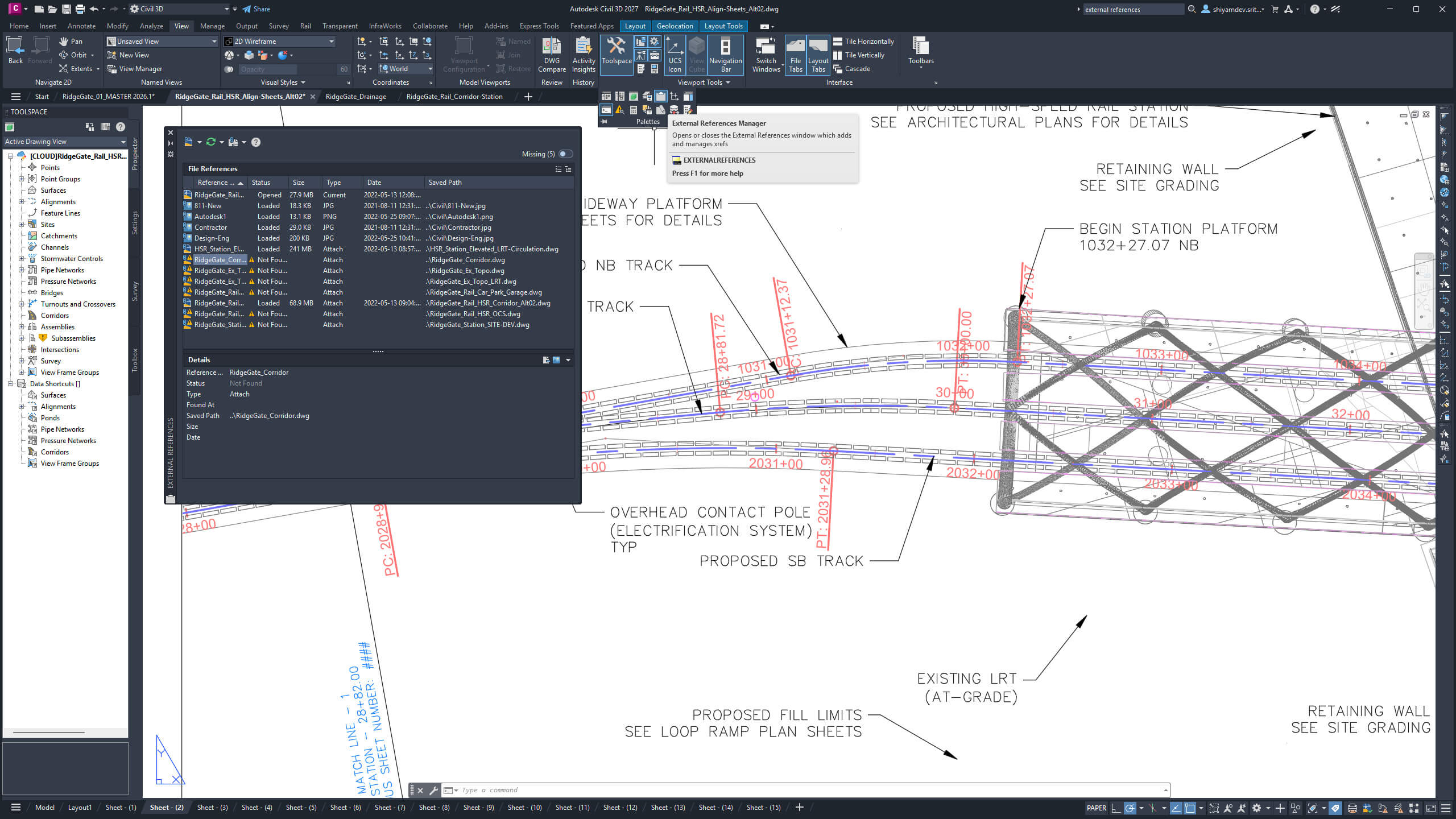 Connected Design Connected References Civil 3D 2027 Connected Design Connected References Civil 3D 2027