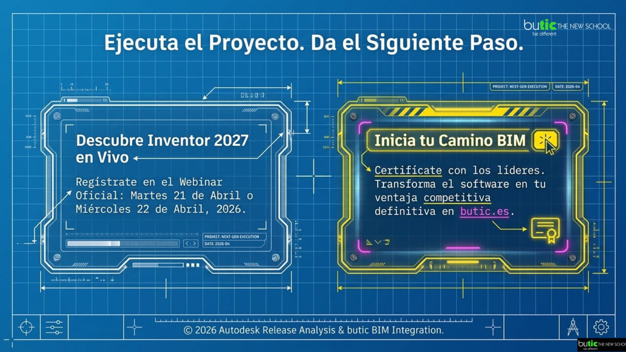 formación butic Autodesk Inventor 2027
