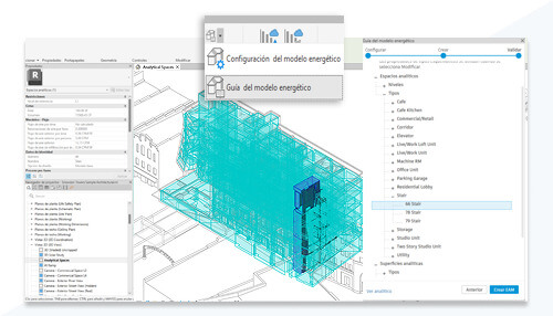 guía modelo energético Revit 2027