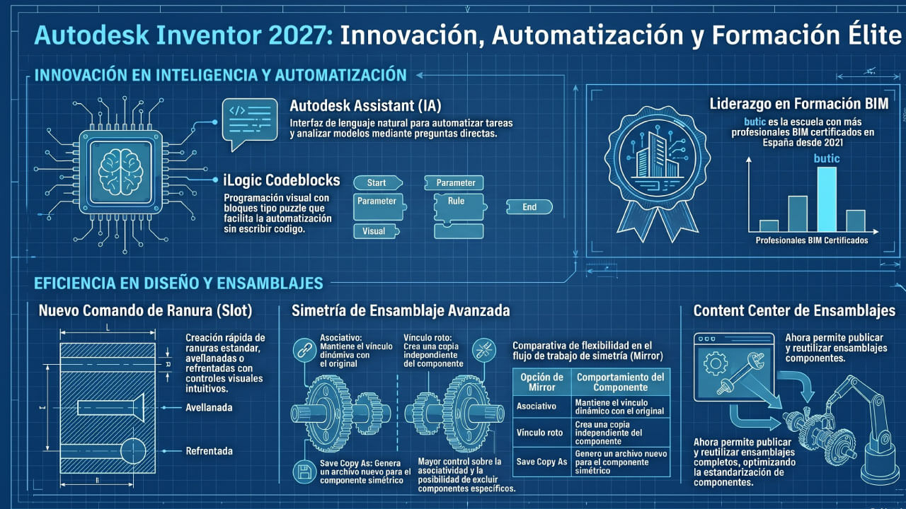 infografía Autodesk Inventor 2027