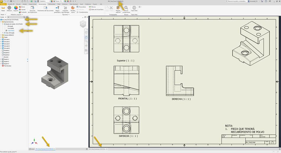 mejoras del estado de modelo Autodesk Inventor 2027