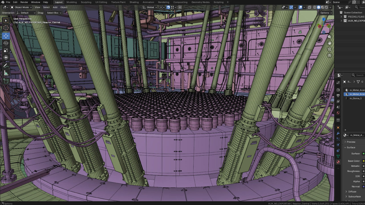 Reactor nuclear con Unreal Engine. Simulación, mejora y formación de ...