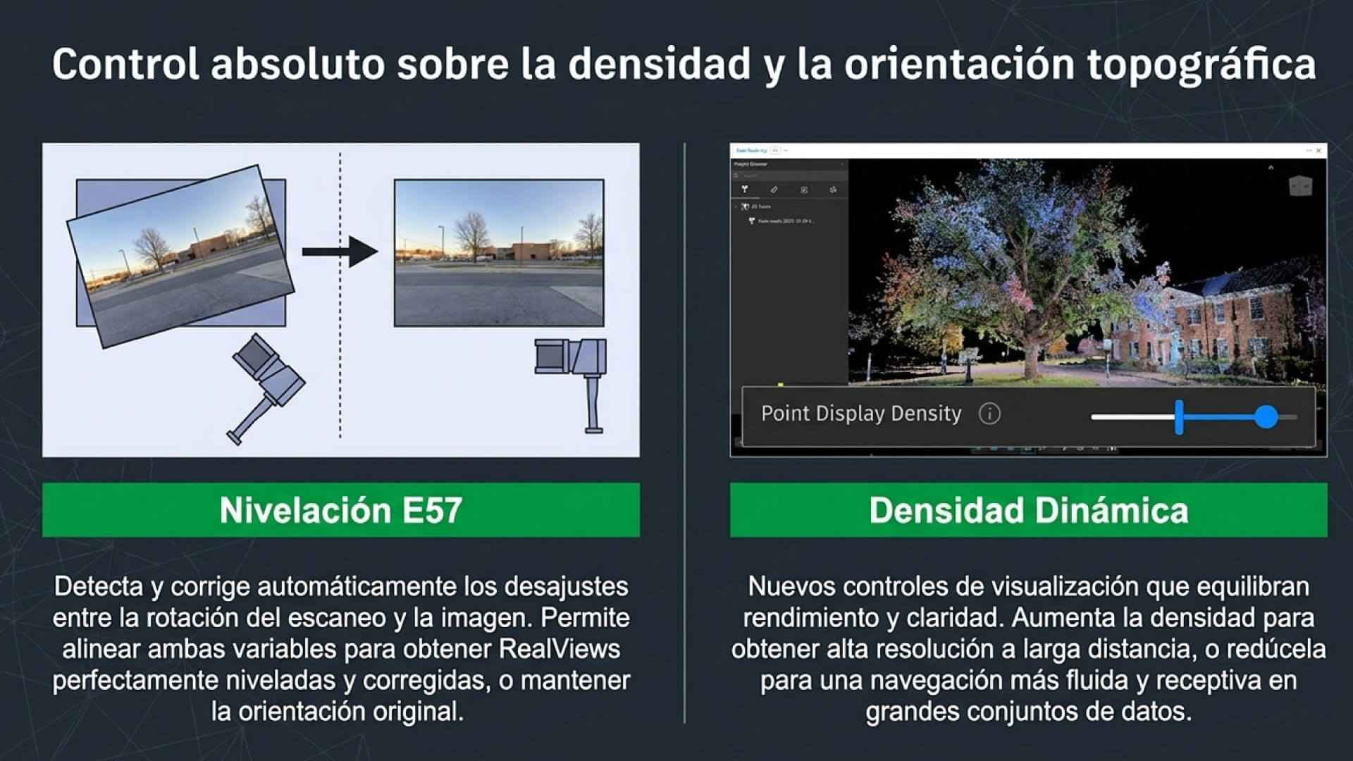 Autodesk ReCap 2027 control topográfico