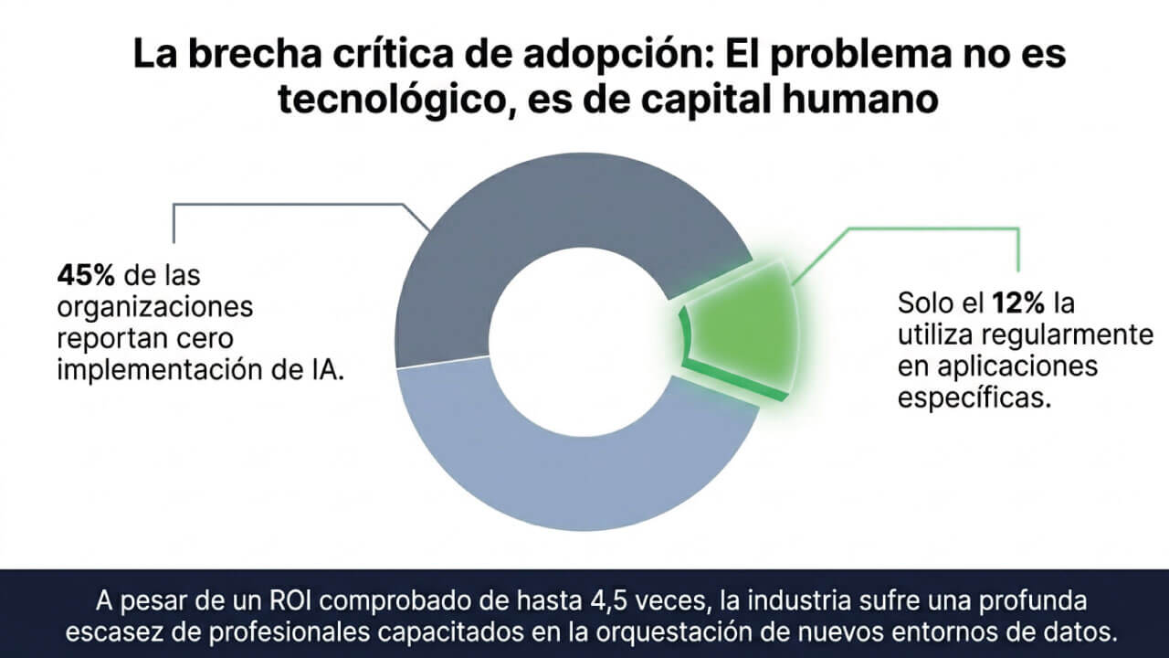 brecha adopción IA