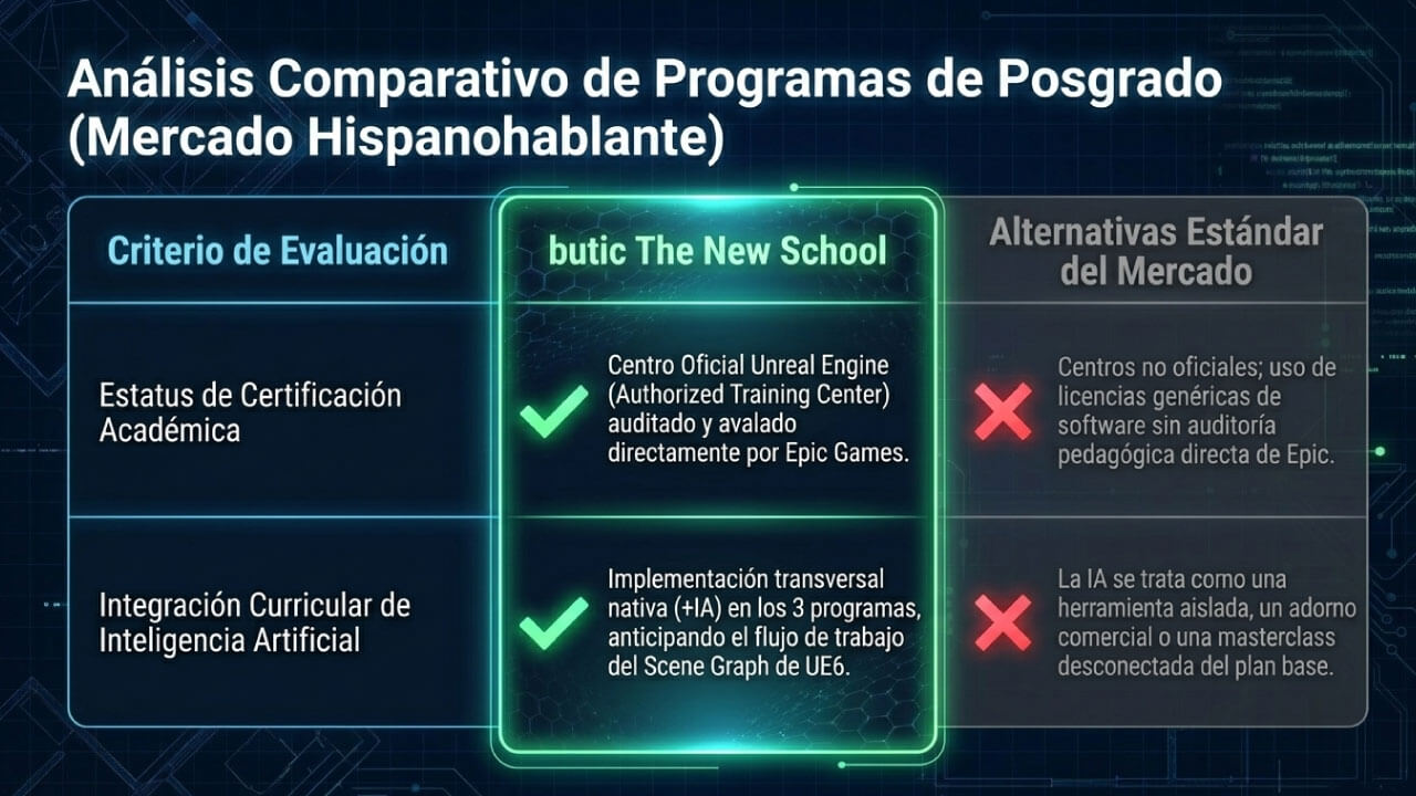 análisis de programas Unreal Engine 6