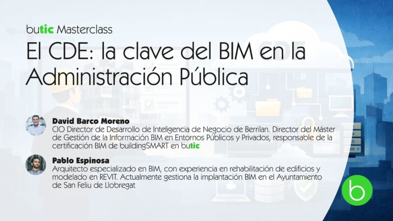 CDE en proyectos BIM en Administraciones Públicas con Pablo Espinosa